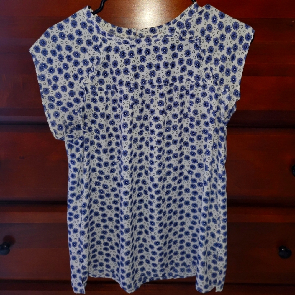Floral Ann Taylor Loft top